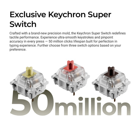 Keychron C1 Pro 8K QMK Wired Custom Mechanical Keyboard