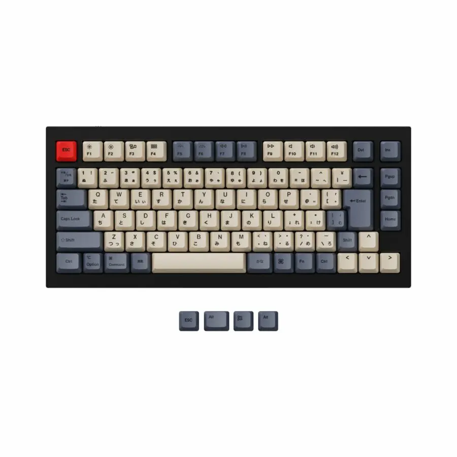 JIS Q1 OEM Dye-Sub PBT Keycap Set