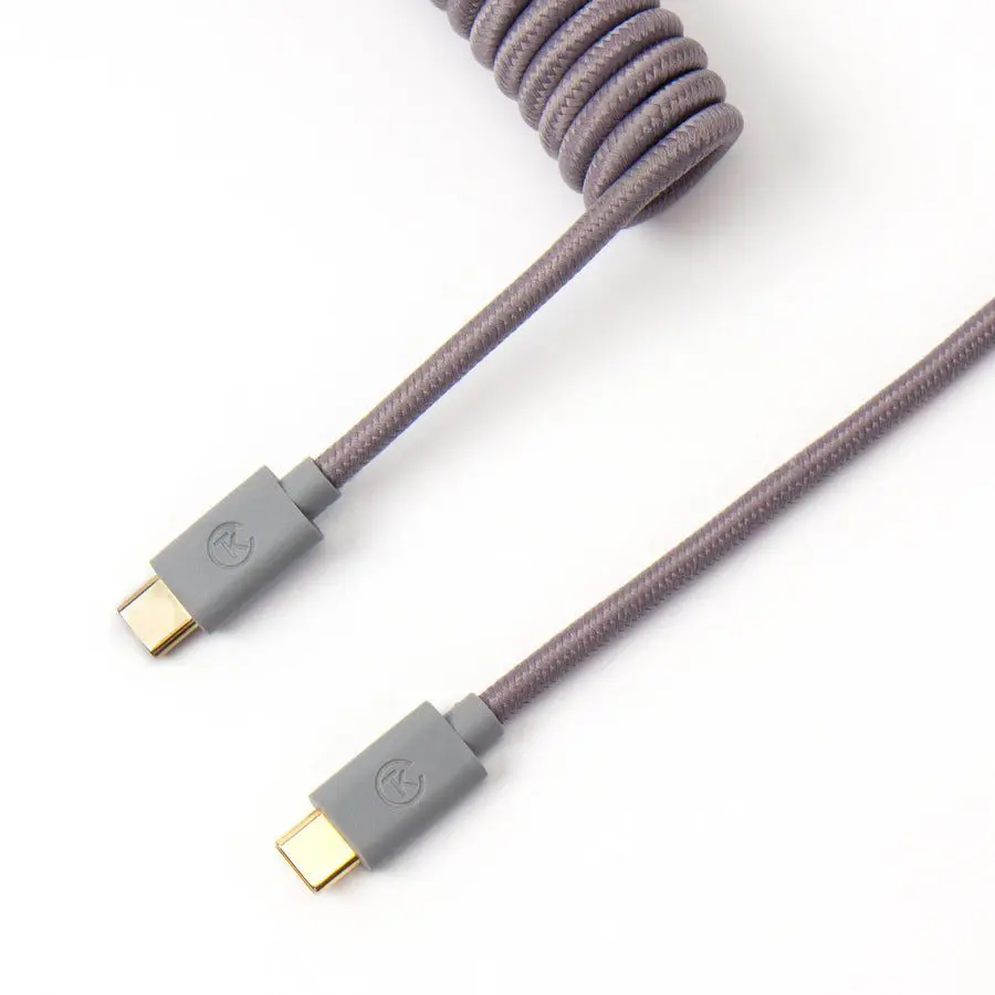 Coiled Type-C Cable