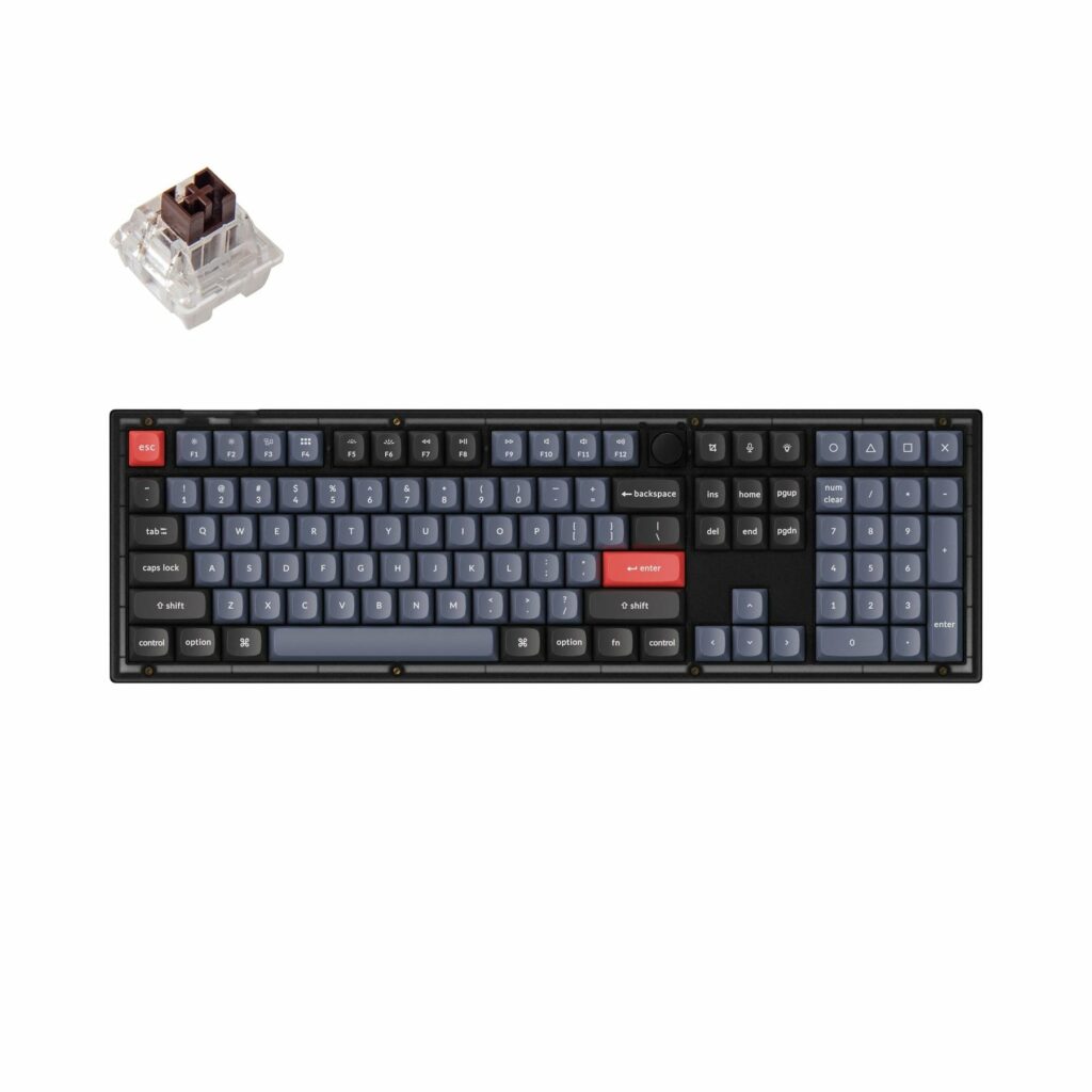 Keychron V6 QMK Custom Wired Mechanical Keyboard | Keychron