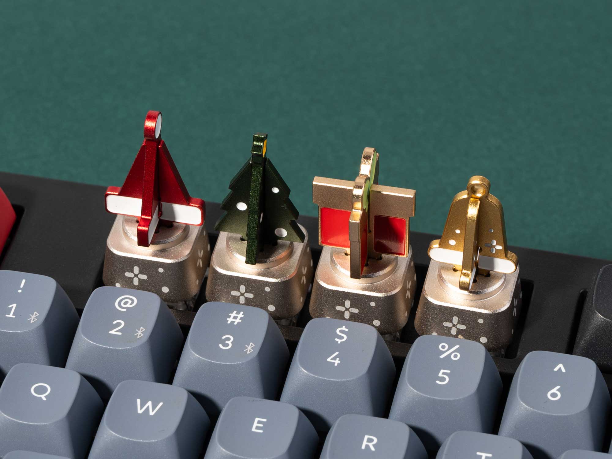 Christmas-Aluminum-Metal-Keycap