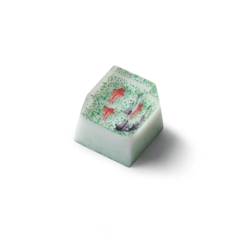 ElegantGoldfishResinArtisanKeycap1