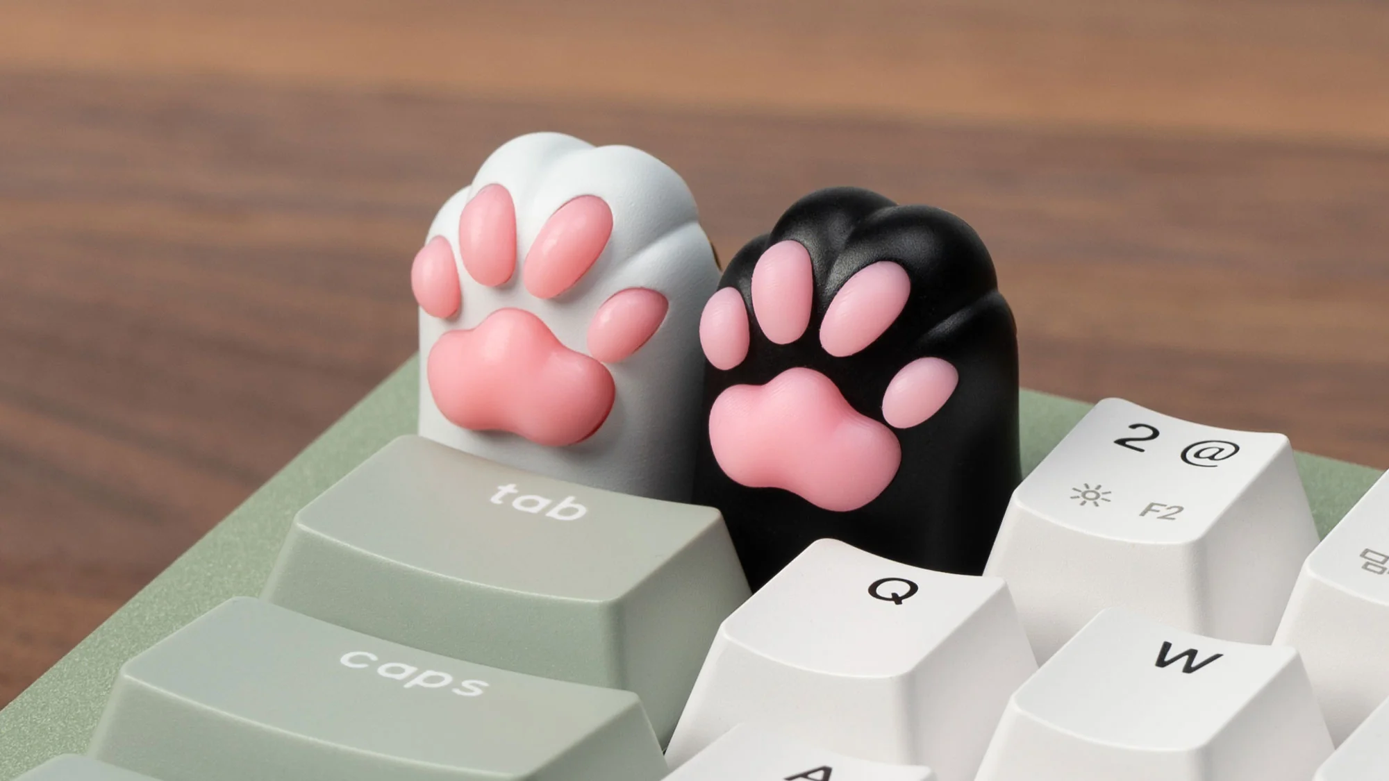 Silicone_Kitty_Paw_Aluminium_Alloy_Artisan_Keycap