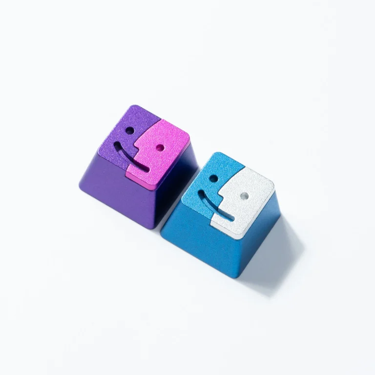 Smile-Aluminum-Alloy-Artisan-Keycap-Purple2