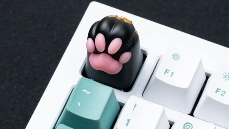 kittypawaluminiumalloyartisankeycap