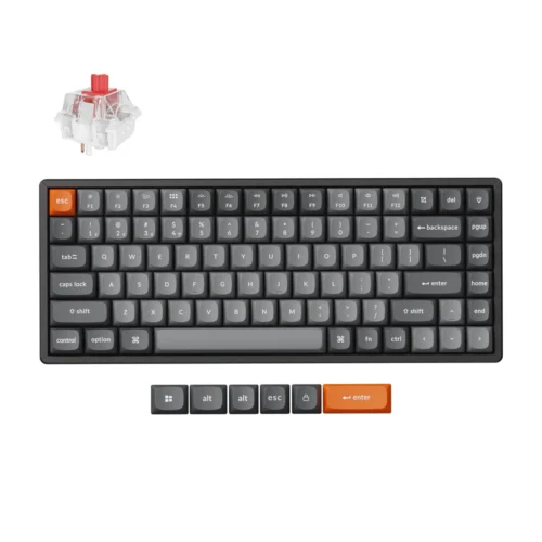 Keychron-K2-Max-QMK-Wireless-Custom-Mechanical-Keyboard-RGB-Backlight-Aluminum-Frame-75percent-Layout-Fully-Assembled-for-Mac-Windows-Linux-Hot-Swappable-Keychron-Super-Red